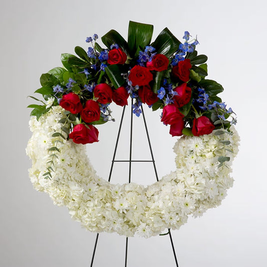 Patriot’s Farewell Funeral Wreath