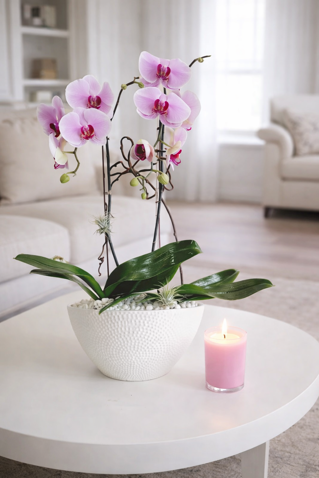 Pink Orchid Spa Set