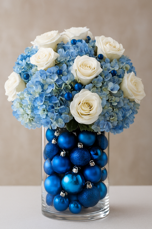 Blue and White Holiday