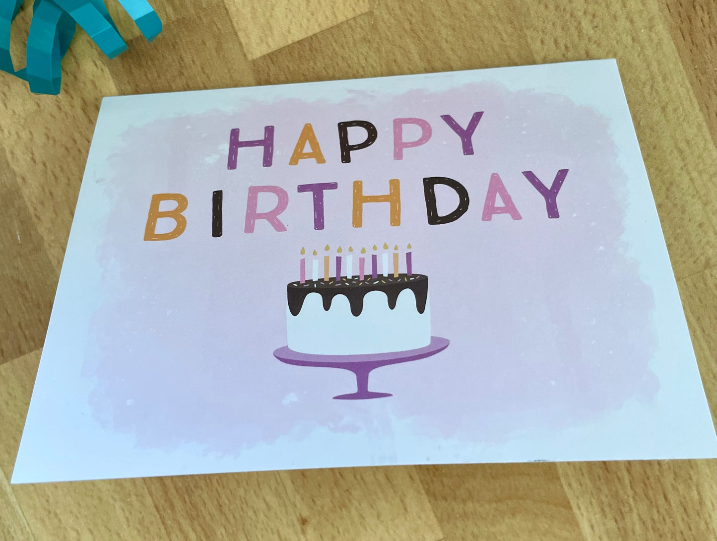 Happy Birthday Gift Card