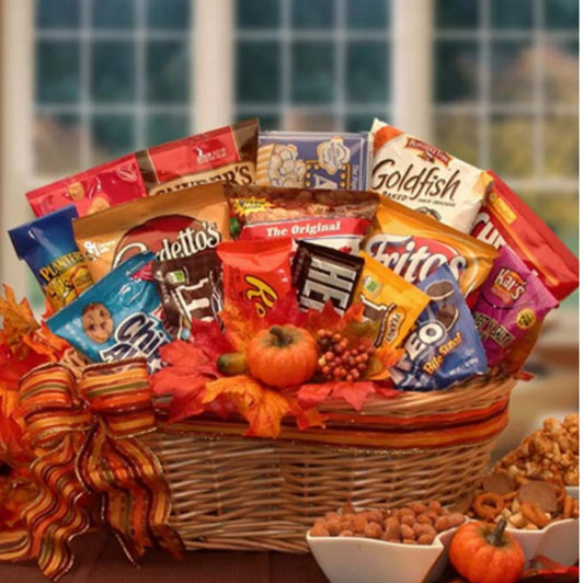 Fall in Love with our Snack Gift Basket