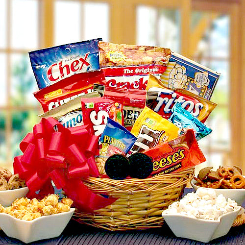Yum-in-a-Basket: Sweet & Savory Snack Attack