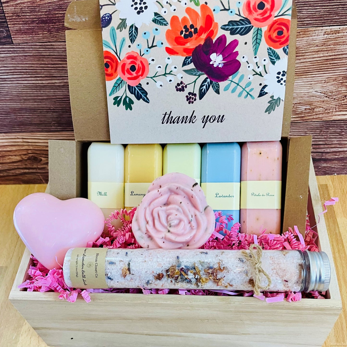 Thank you French Soap Gift