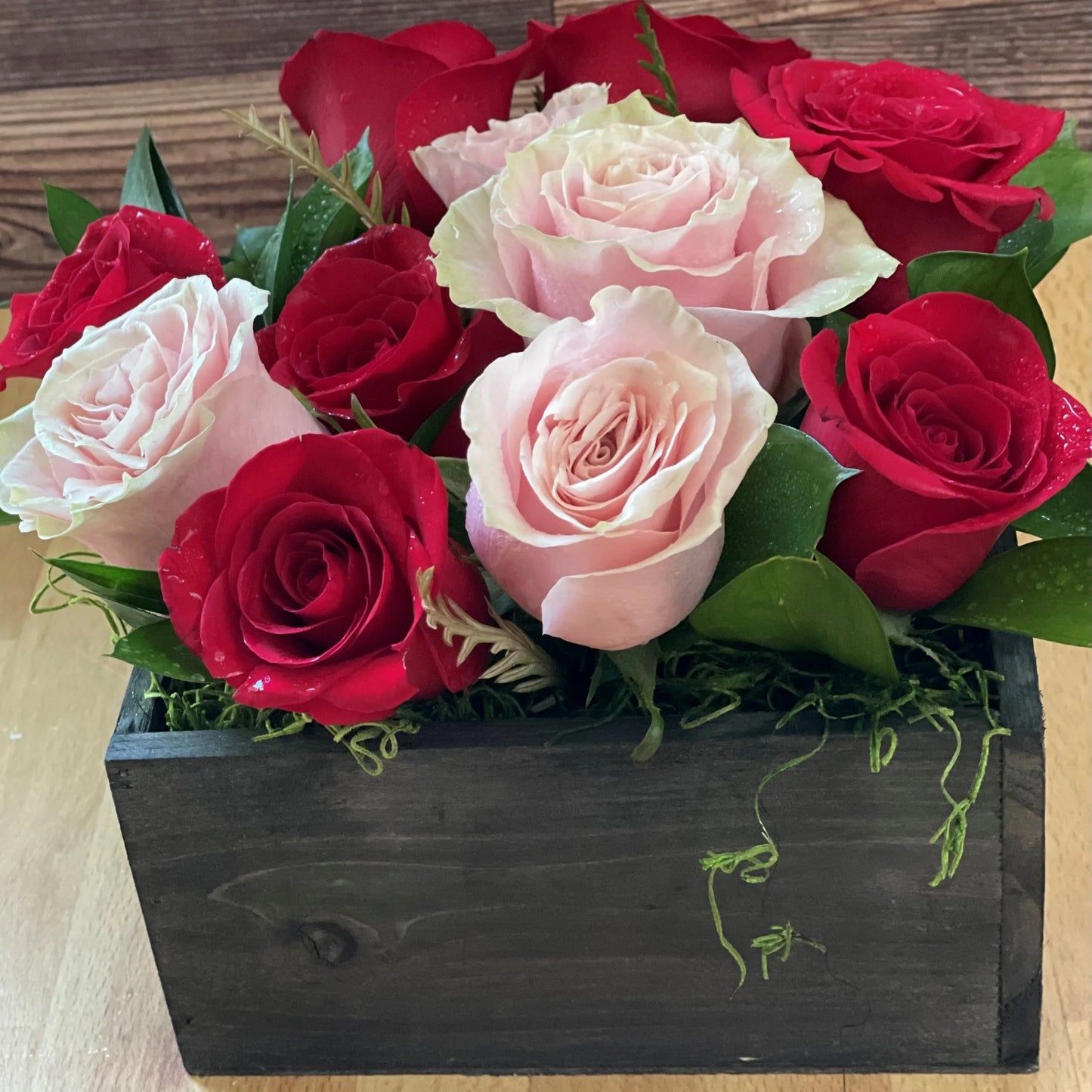 Florist near me.  Beautiful Red and Pink roses.