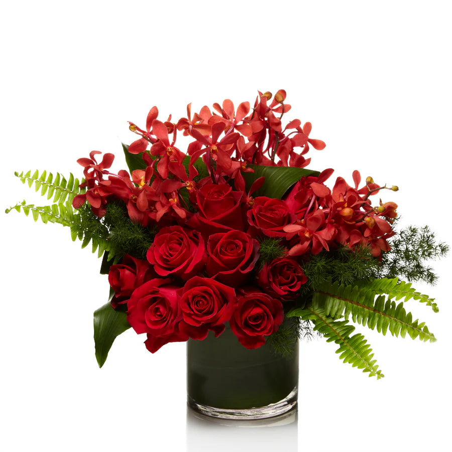 Red Royal Garnet - Birthday Bouquet January