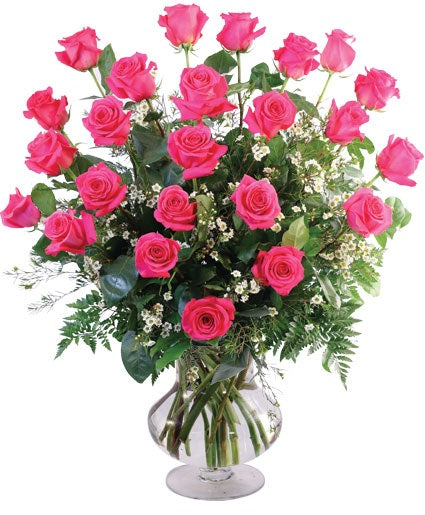 2 Dozen Pink Roses